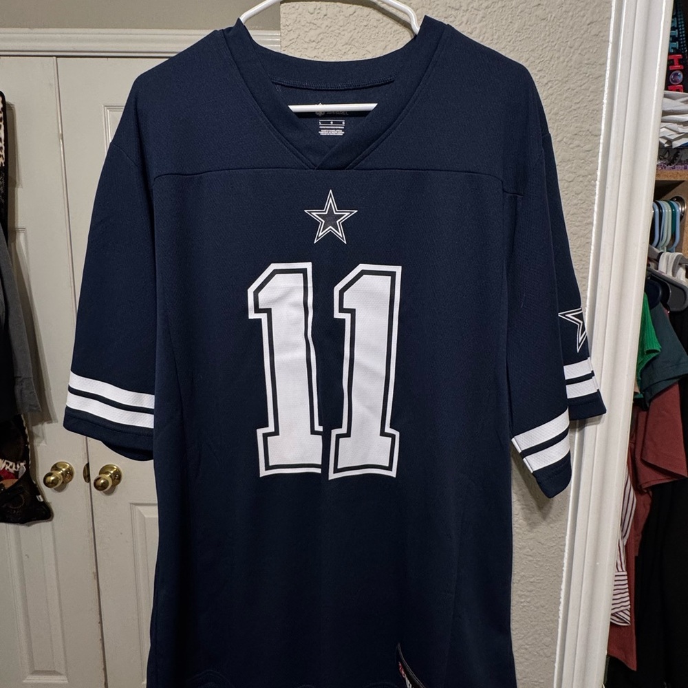 Navy Football Jersey with Number 11